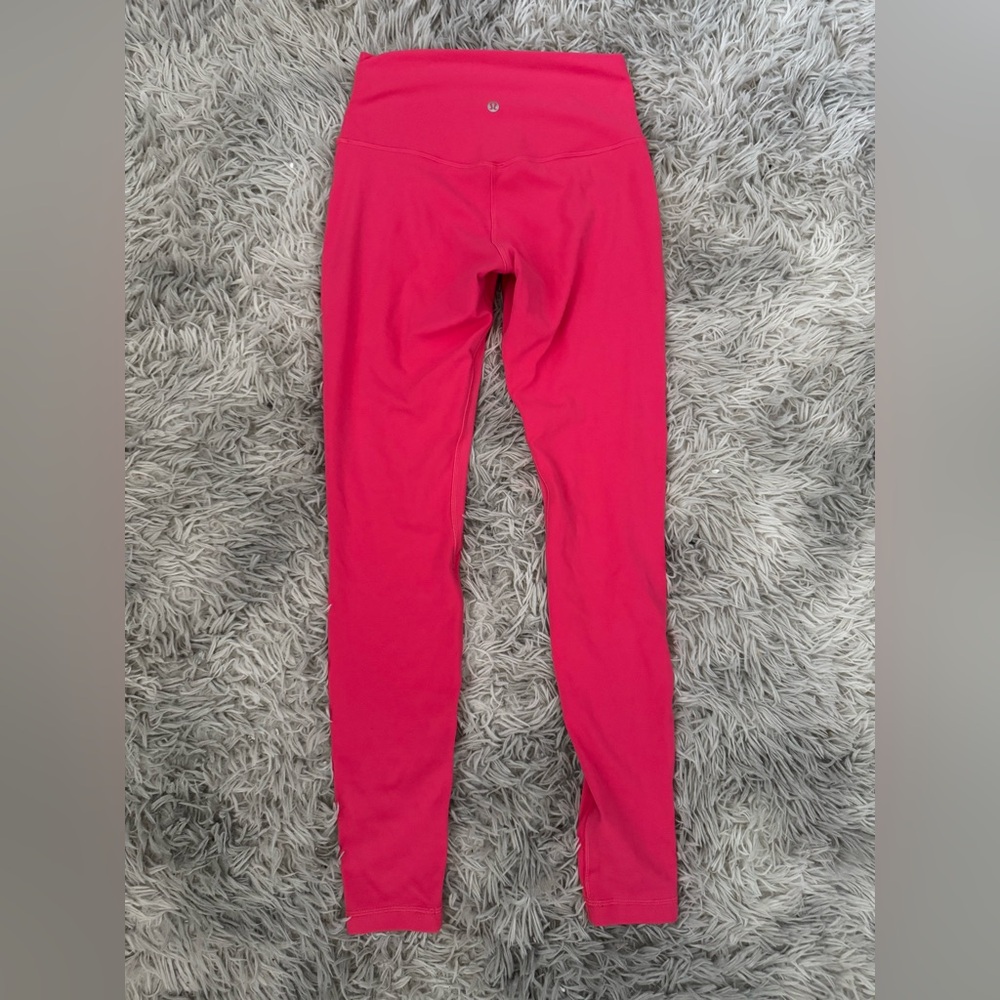 Lululemon Pink Leggings size 6 - Picture 2 of 8
